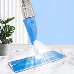 5PCS Reusable Rotating Flat Mops Dry Wet Floor Mop Microfiber Spray Mop