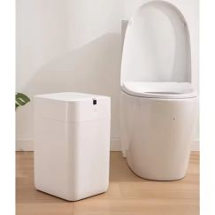 5PCS ABS Plastic Garbage Bin SDustbin with Lid Smart Food Waste Bin