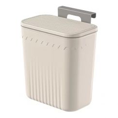 Multifunctional Plastic Trash Bin With Lid Trash Can 6PCS